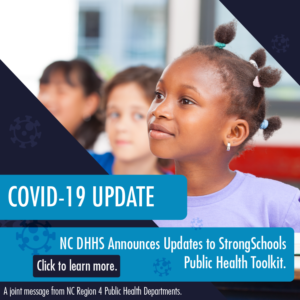 Joint Statement from Health Directors Share NC DHHS Toolkit Updates  The North Carolina Department of Health and Human Services announced changes to the StrongSchoolsNC Public Health Toolkit on Thursday, February 10 that take effect on Monday, February 21st.    The full toolkit can be found here: https://covid19.ncdhhs.gov/media/164/open.   The major change to school protocols is that contact tracing is no longer required and students exposed to COVID-19 will not need to be excluded from school for a quarantine period as long as they have no symptoms.  Students who are COVID positive or have COVID-like symptoms will continue to be excluded from school.    State officials note the following factors as the reason why changes were needed: •	Emergence of variants with shorter incubation periods and rapid transmission. •	People with infections are most contagious prior to symptom onset and during the first few days of illness. •	Larger number of asymptomatic and less severe cases due, in part, to more immunity from vaccination and past infection. •	Many infections are never identified by public health agencies because people with asymptomatic or mild cases may not get tested and due to the increasing use of "over-the-counter" at-home tests. •	Widespread virus and low rates of case and contact identification limit effectiveness of contact tracing to reduce transmission.  Region 4 Health Directors (Alexander, Cabarrus, Catawba, Cleveland, Gaston, Iredell, Lincoln, Mecklenburg, Rowan, Stanly, and Union) wish to use this opportunity to thank NC DHHS leaders for listening to feedback from epidemiologists and health directors and sharing this update as wide-spread contact tracing has become less effective in our communities during the recent surges in cases from both the Delta and Omicron variants.  Public health staff have long identified struggles in people answering phones, sharing information, and returning calls as barriers that limited contact tracing’s effectiveness at preventing spread.     “Our communities are almost 24 months into this pandemic and our residents understand what resources they have access to in order to keep their families safe.  These continue to be vaccines, masking, testing when symptomatic or exposed and staying home when sick,” shared Jennifer McCracken, Catawba County Public Health Director.     “As public health leaders in the local community, we will continue to advocate for policies that support our children and their families.  We feel these changes strike a balance that we need at the local level at this time,” continued Stanly County Public Health Director David Jenkins.    Health Directors in the region stress the importance of staying informed and using all the tools you can to keep families safe.  “All of our schools have done an amazing job navigating really unimaginable conditions over the past two years.  We are hopeful these updates provide practical strategies to keeping kids in school and healthy,” stated Alyssa Harris, Rowan County Public Health Director.  Schools have been given options for how they notify parents of an exposure.  Check with your school system to learn more as the toolkit provides flexibility on how this is done.    NC Public Health Region Four (4) is comprised of the following counties: Alexander, Cabarrus, Catawba, Cleveland, Gaston, Iredell, Lincoln, Mecklenburg, Rowan, Stanly, and Union.