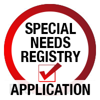 Special Needs Registry Sign up